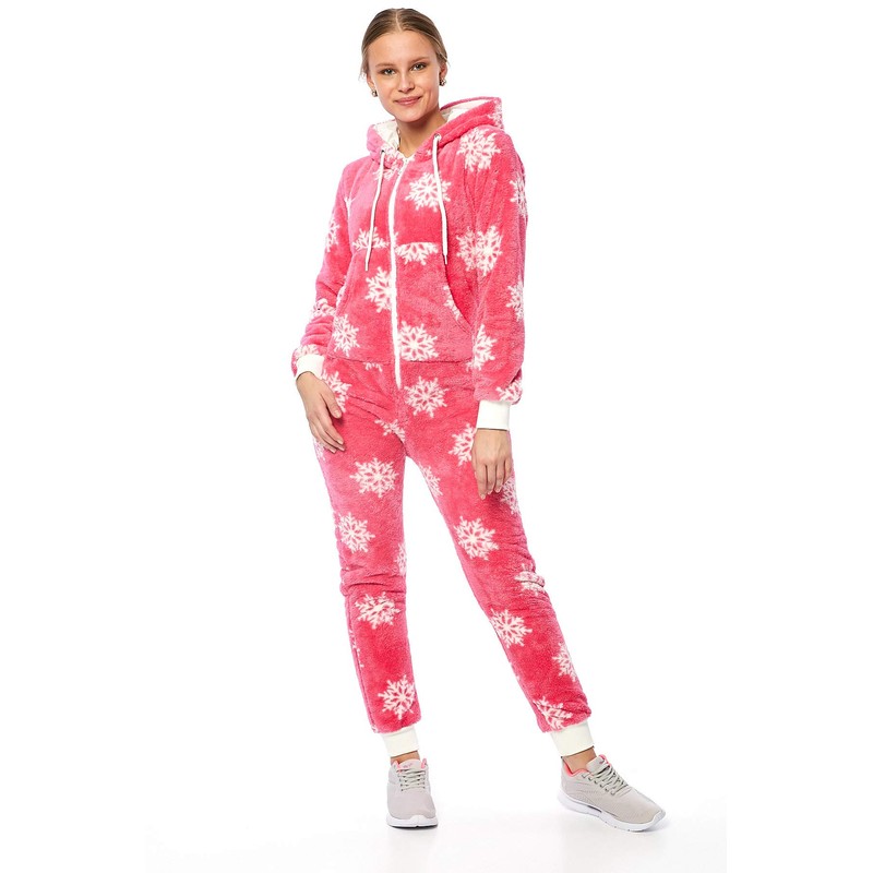 Crazy Age Teddy Fleece Teddy Fur Jumpsuit Fluffy and Cuddly