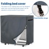 Alickwang Rollaway Bed Storage Cover,Heavy Duty Durable 600D Waterproof Dustproof