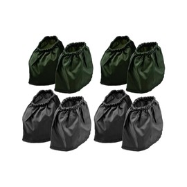 [4PCE] Garden Greens Boot Protectors Sock Savers, Green & Black, Protect Your Boots and Keep Your Garden Green