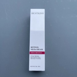 Bestkiss Retinol Neck Cream for Tightening and Firming: Anti Aging Reduce Neck Lines W