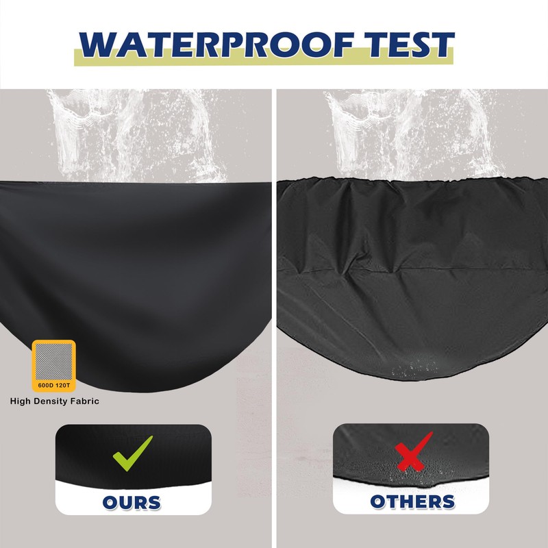 Starcrew Ice Maker Cover, Waterproof& Protective 600D Cover for Countertop