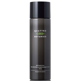 Quattro Botanico Lotion, Men's, All-in-One, Botanical, Oil Control & Skin Conditioner, Refreshing Type, For Oily Skin, Men's Lotion, Tekari Cling, Sebum, Oily Skin, Men's Cosmetics, Skin Care, 5.1 fl oz (150 ml)