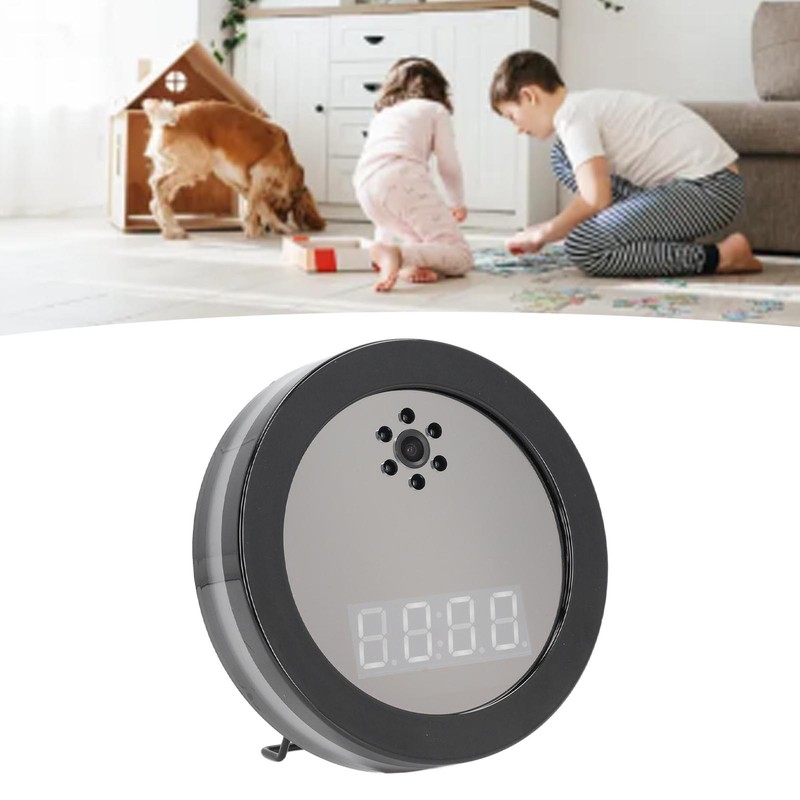 Security Camera Alarm Clock FHD1080P Wifi Surveillance Camera 2 Way