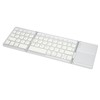 Foldable Bluetooth Keyboard 63 Keys Metal Ultra Thin Mini Folding