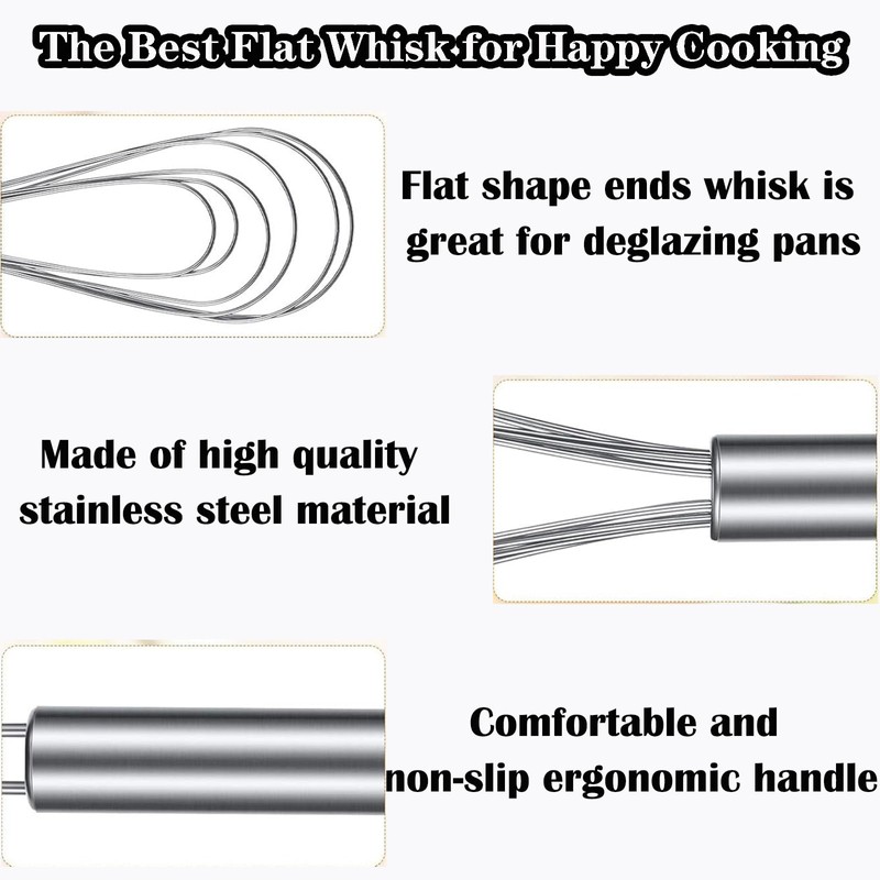 HUFHNWSO Whisk, plastic whisk, dishwasher-safe, length 30 cm, whisk