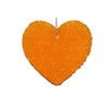 ChicWick Car Candle Pumpkin Spice Heart Shape Car Freshener Fragrance