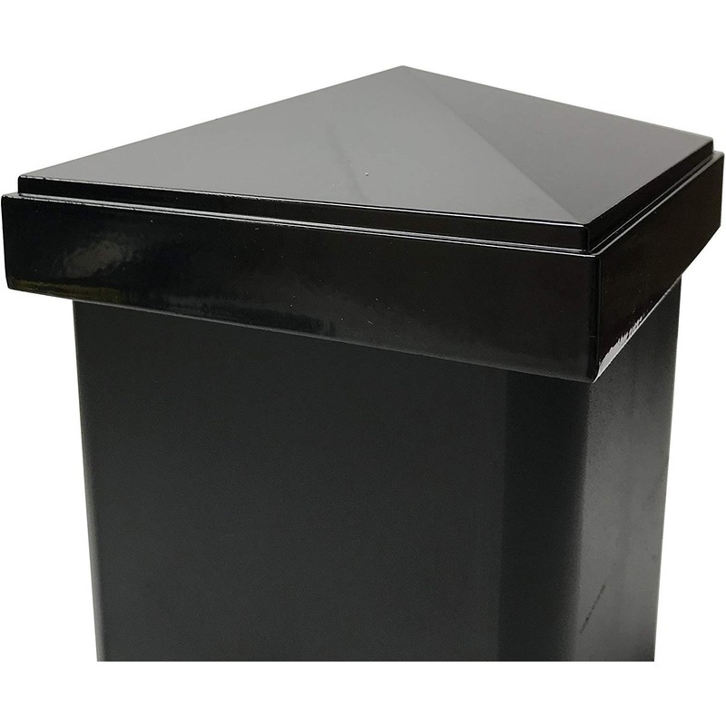 Decorex Hardware 4" x 4" Aluminum Pyramid Post Cap for