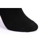 Mumoi Socks, Casual Socks, 6 Pair Set, Plain, Cotton, Black