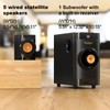 Small Subwoofer Home Theater for TV Surround System 5 Wired