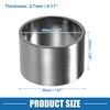 A ABSOPRO Motorcycle Exhaust Air Muffler Pipe Gasket 45mm Inner