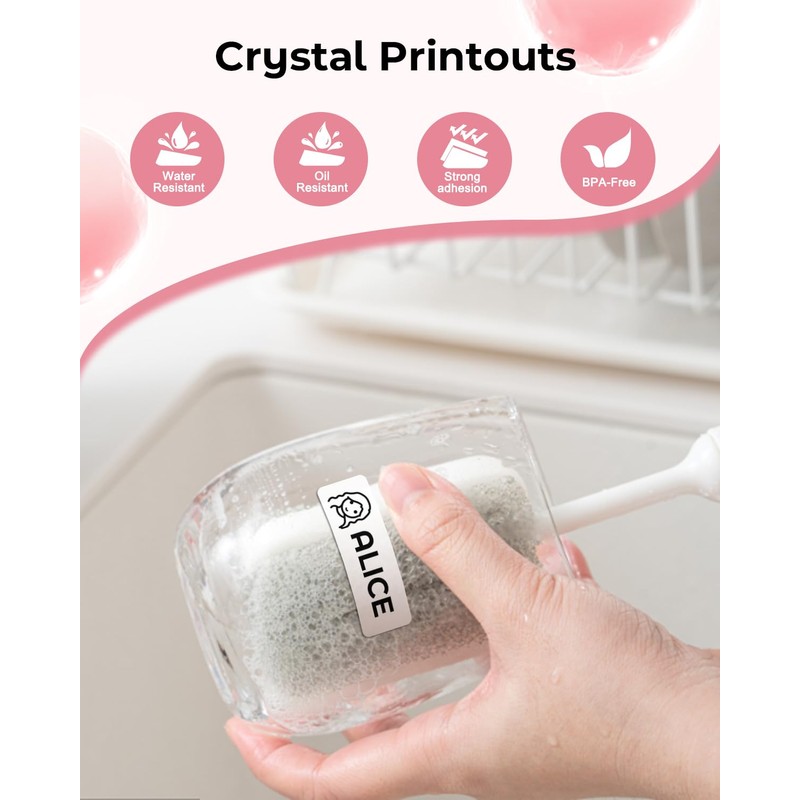 Phomemo D30 Label Printer Sticker Printer Bluetooth Thermal Label Printer