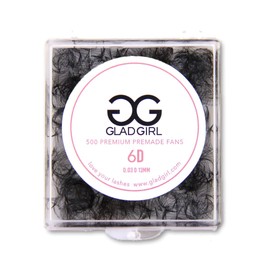 Off the Tray 6D Heat Bonded PreMade Fans C Curl 14mm