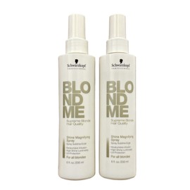 Schwarzkopf BLONDME Shine Magnifying Spray 6 oz. Pack of 2.