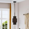 Livex Lighting, 45612-04, Sentosa, Pendant, Black