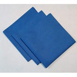 Streak Free Factory Bcwholesale Microfiber Cleaning Cloth 16 x 16 inch 3 Pack (Blue)