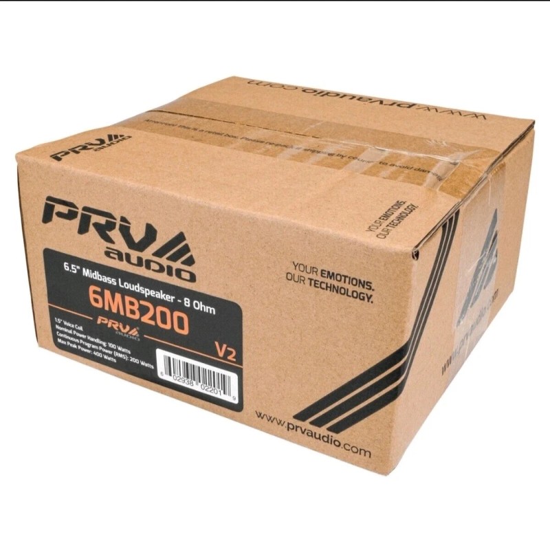 PRV Audio 6MB200-8 v2 6 inch Mid Bass Pro Audio