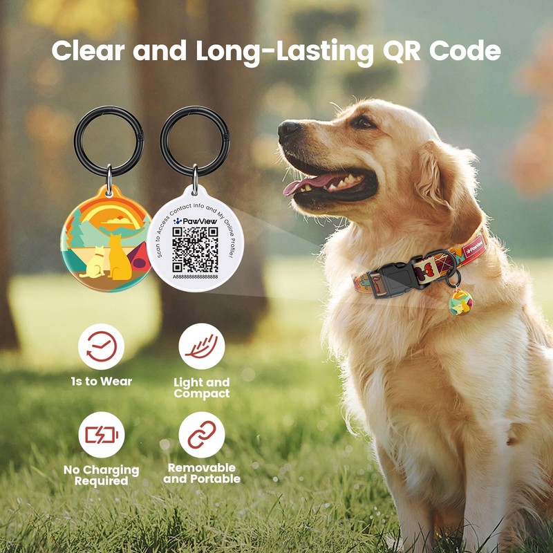 Pawview Puppy Collar and Lead sets with Dog ID Tag