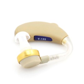 V-185 Sound Aids Noise Reduction Feedback Cancellation Adjustable Ear Sound Enhancer for Elderly