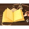 Grimoire journal Leather Print Caltic Cat journal Blank Spell book