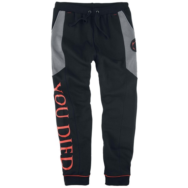Dark Souls You Died Men's Tracksuit Bottoms Multicoloured Fan Merch,