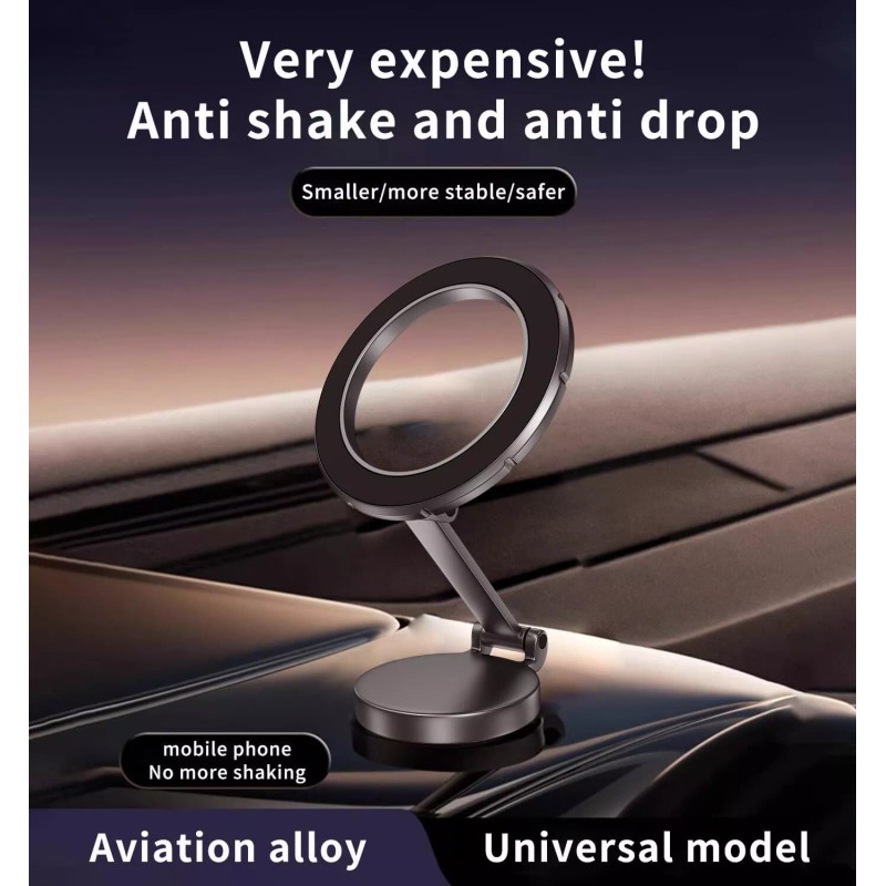 Magnetic Car Phone Holder Mount Dashboard Desktop Stand For MagSafe