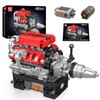 Mould King 10204 V8 Engine Building Kit - Build Your