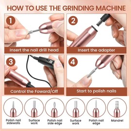 14 Poly Gel Extension Kit With Drill Machine U V Light ALL In One Polygel Starter - Color: 14 poly SUN1 lamp set