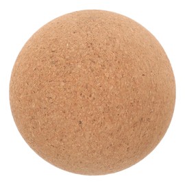 BESPORTBLE Cork Massage Ball for Myofascial Release Durable Roller Ball for Back Neck and Foot Massage Cork Material for Relaxation