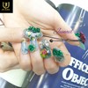 ❣High quality Secret Garden handmade nail tips - Long ballerina