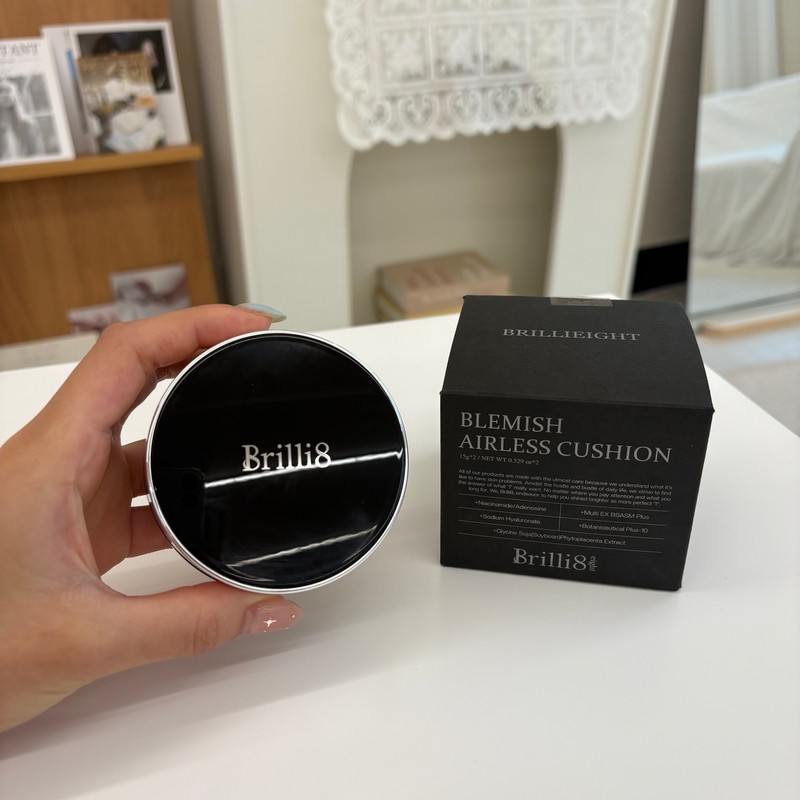 Brillieight Water Glow Cushion Refill 15g + 1 Puff Glow