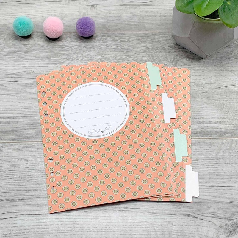 SinnWunder® HappySinn Index Tabs / Dividers for Diary and Ring
