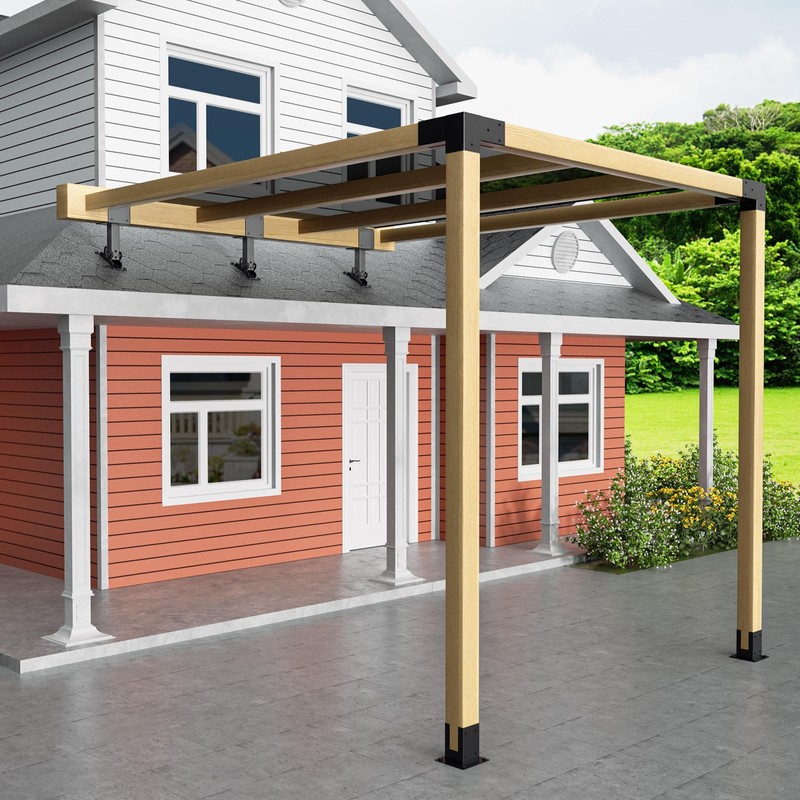 TROPTOLKY 4x4 Heavy Duty Roof Riser Brackets Kit 3 Pack,