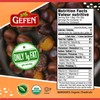 Gefen Organic Whole Roasted & Peeled Chestnuts, 1.23oz (15 Pack)