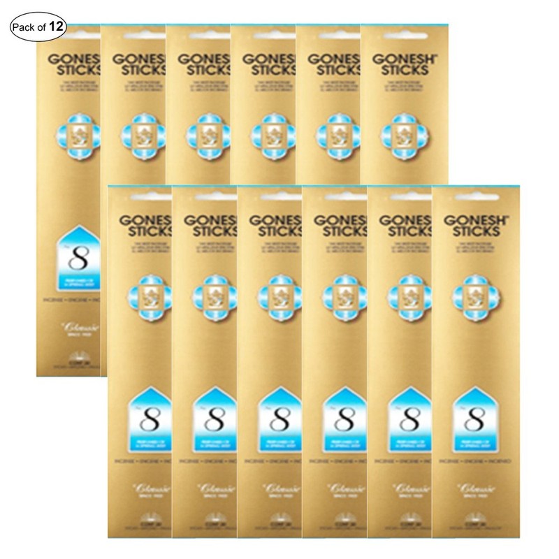 Gonesh Incense No.8 – Perfumes of Spring Mist (20 Sticks
