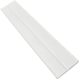 White UPVC Plastic Flexible Angle trim 25mm x 25mm x 5 Metre Length