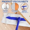 Uoxmiy 60 Pcs Disposable Dusting Cloths, Dry Sweeping Cloths Pads