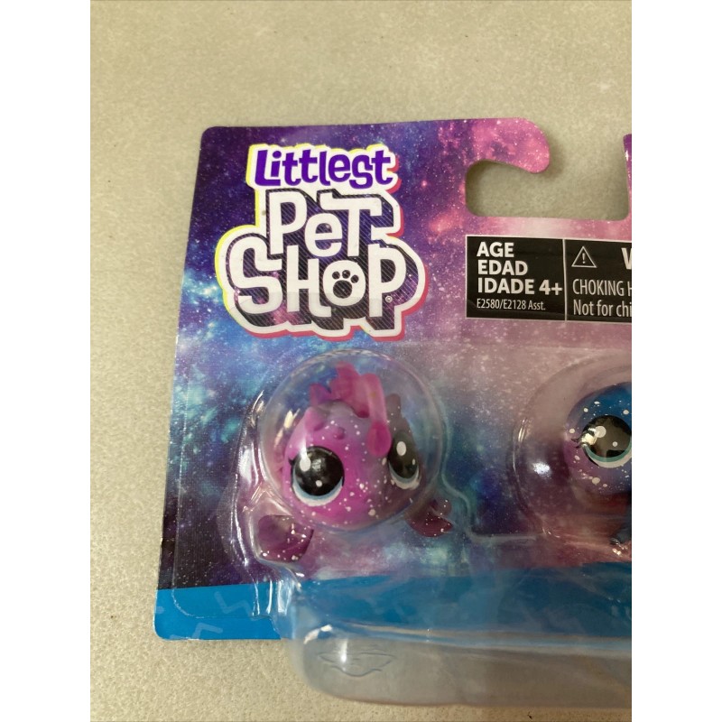 Hasbro Littlest Pet Shop Cosmic Pounce Series 3 2-Pack Bubble