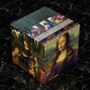 Famous Paintings Photo Magic Cube, Art Paintings Photo Magic Square,
