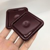 4 Pack 3 inch Square Reusable Carpet Bottom Furniture Caster