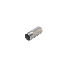 3" Inch Nominal x 4" inch Pipe Nipple TOE 316 Stainless Steel Welded Thread On One End x Non Threaded On One End Schedule 40 Outside Diameter 3.50 Inch Inside Diameter 3.06 Inch