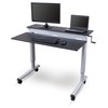 Stand Up Desk Store Crank Adjustable Sit to Stand Up