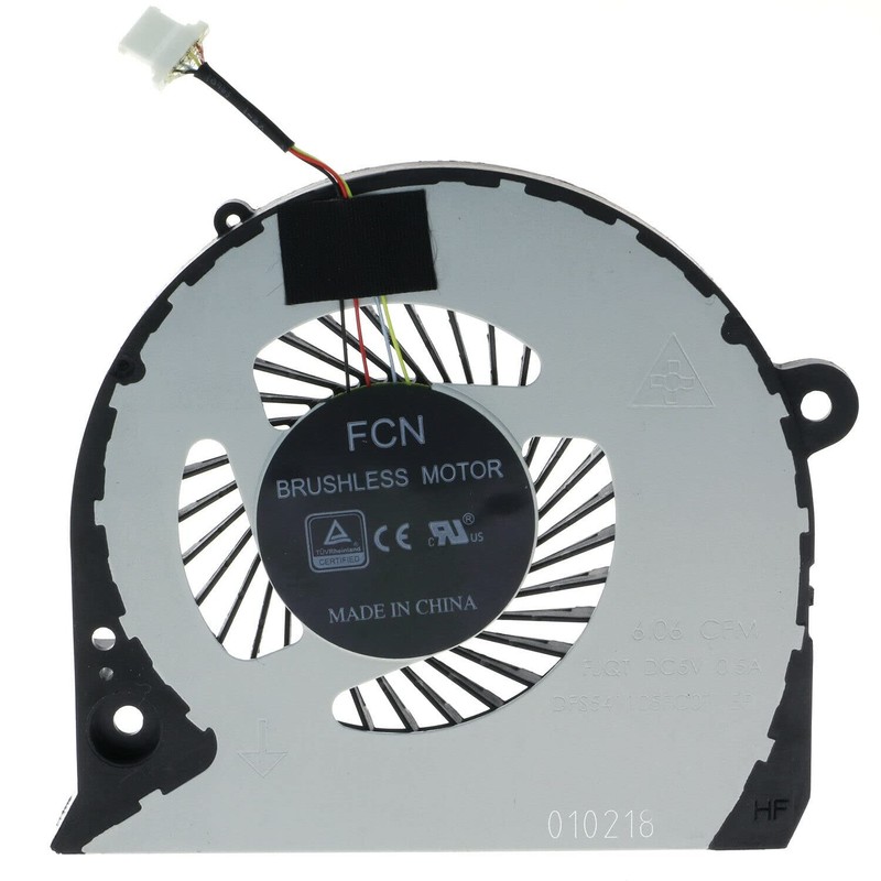 Fleshy Leaf New Replacement CPU+GPU Cooling Fan Replacement for Dell