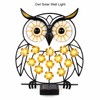 Owl Solar Wall Light for Outdoor Decor – Weatherproof Metal