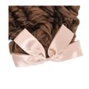 Regency Ponytail Hairpiece with Bow Spiral Curl, Synthetic Half Wig,