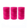 Mabellumia 3 Rolls Mason Line String Line #18 Braided Nylon