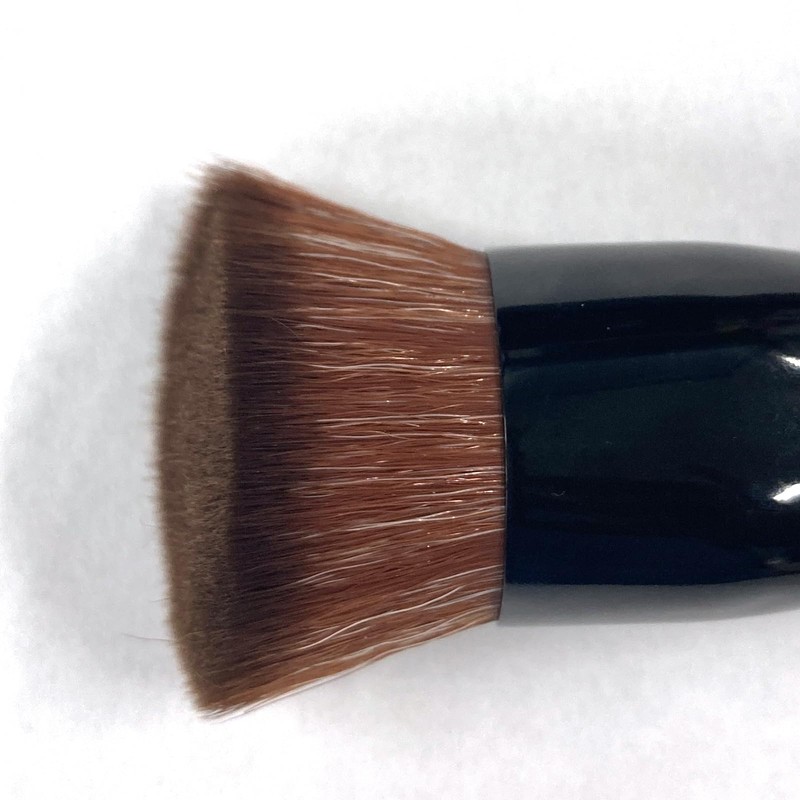 Shimada Seishindo LQ-04 Makeup Brush, Foundation Brush, Large, Angled Flat