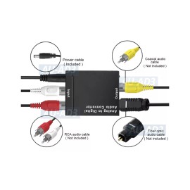 Unbranded Premium Analog Audio To Digital PCM Audio Converter