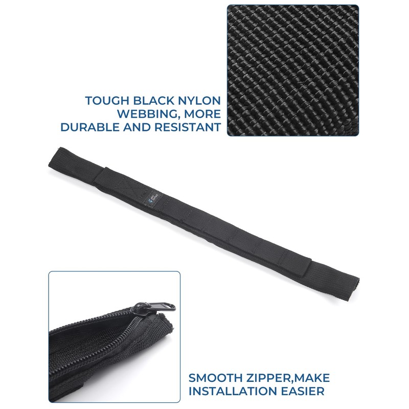 JOYTUTUS Door Limiting Straps Compatible with 1996-2026 Wrangler CJ YJ