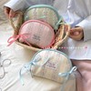 New Large Capacity Simple Portable Mini Travel Pouch with Partition for Girls' Lipstick NO.3 5ea