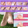 Kit Pedicura Uñas Postizas Para Pies Con Pegamento 288pcs